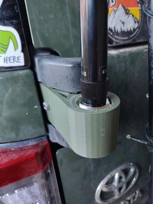 FJ Cruiser Ham Antenna Mount (use with Diamond C211 kit)
