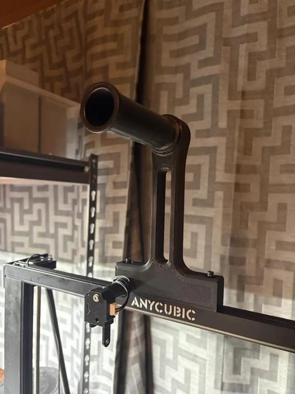 Top Spool holder with mount for runout sensor   