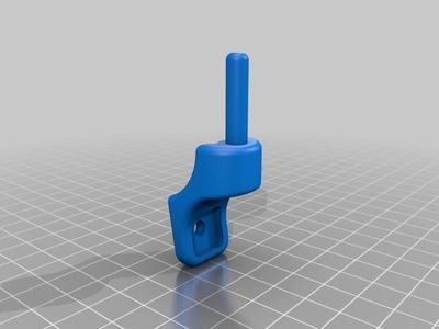 Tiger 800 wind screen mount