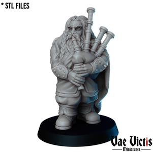 The Dwarf bagpiper