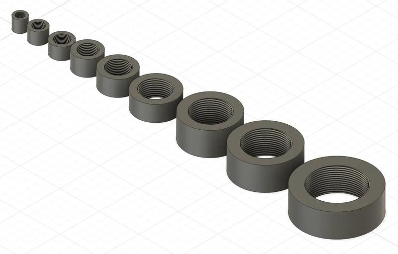 BSP Pipe Thread Collection   