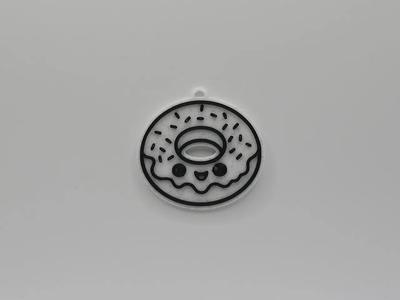 Cute Donut Keychain   