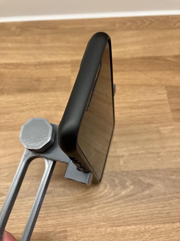 Headboard Phone Holder for larger Phones