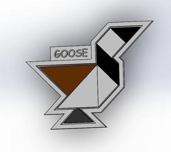 Goose Tanagram Puzzle