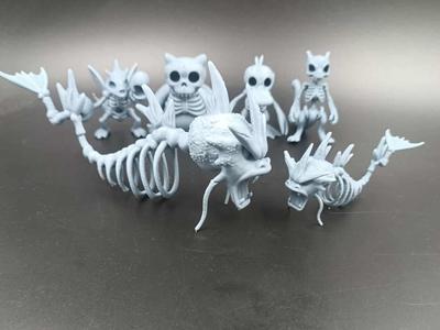 Gyarados Skeleton Pokemon Kawaii - Anime - Toy