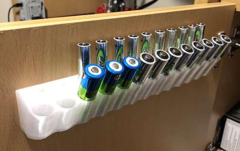 présentoir à piles
