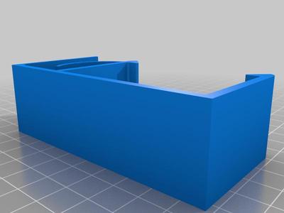 LG power brick desk holder wire guide.