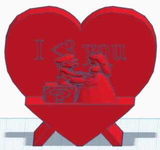 Mario and Peach Valentines   