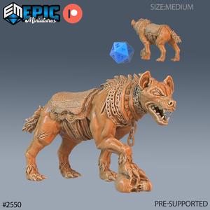 Hyena / Evil Beast / Gnoll Tribe Mount / Wild Animal / Utopian Predator / Hunter / African Encounter