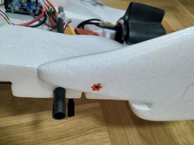 Vertical stabilizer holder for FX-61   