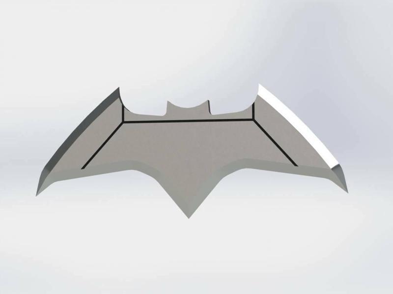 Batarang Batman Ben Afleck DCEU Replica Fan Art