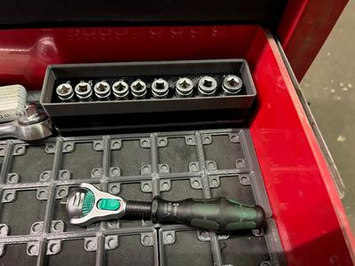 Gridfinty Wera 1/4 Nuts 5 to 13 from Set   