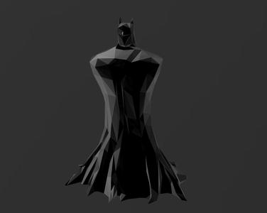 Batman 2 - Low Poly (Free Download)