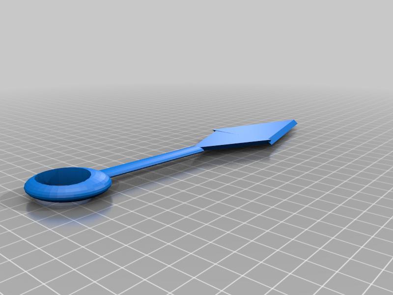 naruto kunai throwing knife (8in long)