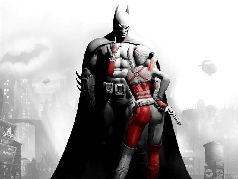 BATMAN HARLEY DIORAMA