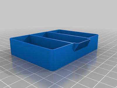  Drawer with dividers in vase mode