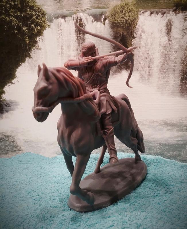 Elf archer- Action rider