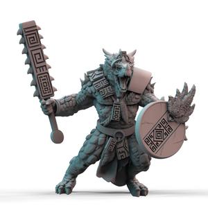 Lizardmen Clan Boss (pre-supported)