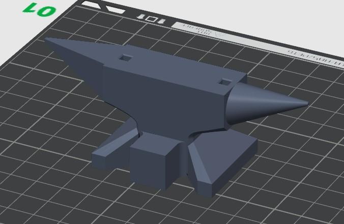 Doublehorn anvil