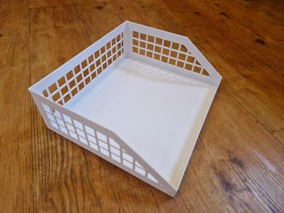 Organizer with integrated incline 205*180*70