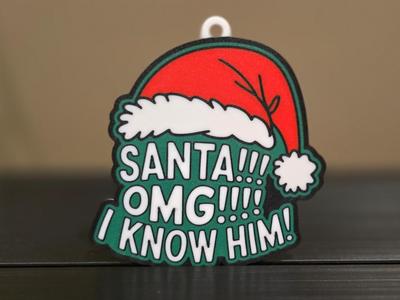 Elf Movie - I know him ornament