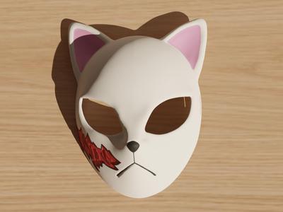 Demon Slayer Sabito Mask