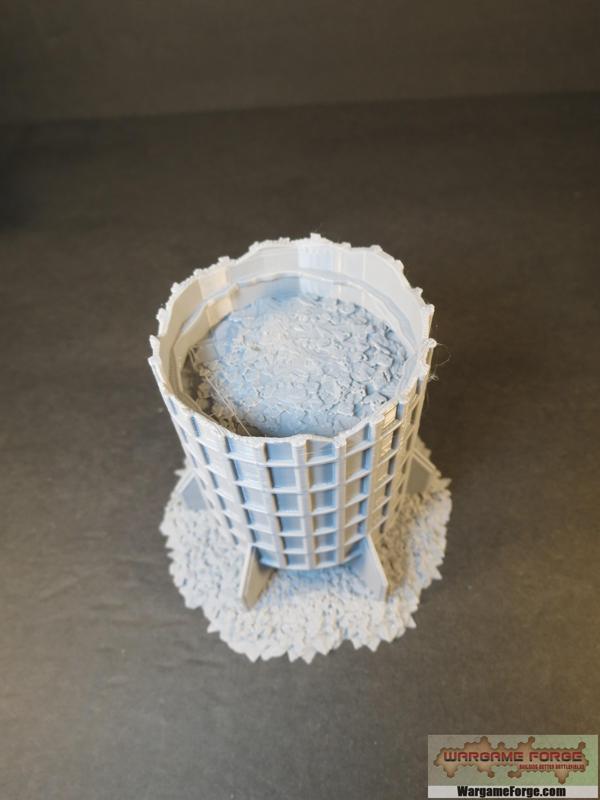 Sci-Fi Ruined Building 46 SFR046