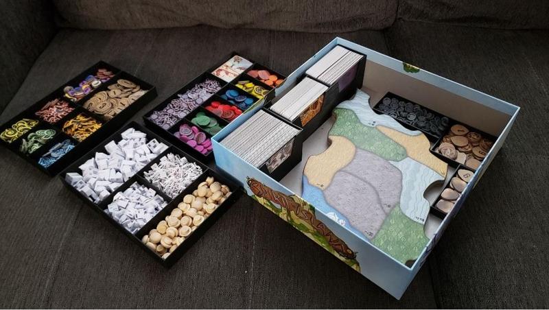 Spirit Island Organizer - Alt Bottom Trays