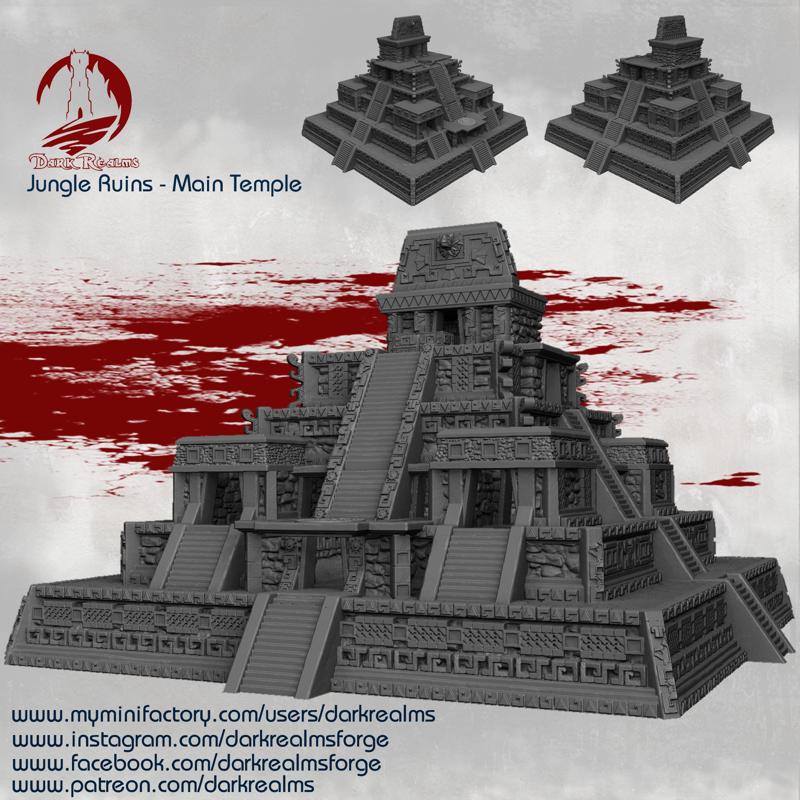 Dark Realms Jungle Ruins Main Temple