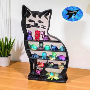 Commercial Kitty Knick Knack Shelf Wall Hanger and stand alone with duel extruder options
