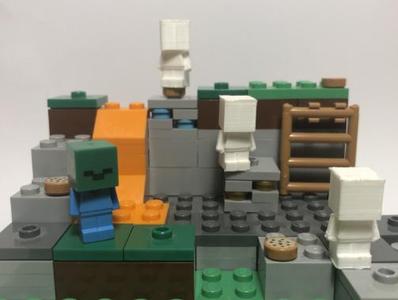 lego minecraft baby zombie