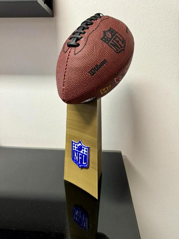 Vince Lombardi Trophy Football Holder (SHORTER VERSION)   