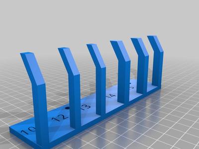 metric wrench hanger