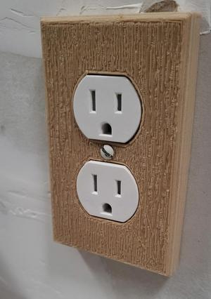 Wall Plate 1-Gang Custom