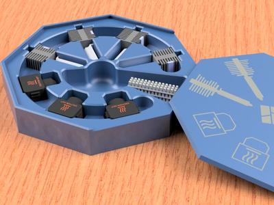 Bambu Lab Spare Part Box for Hotend, Sock & Wiper
