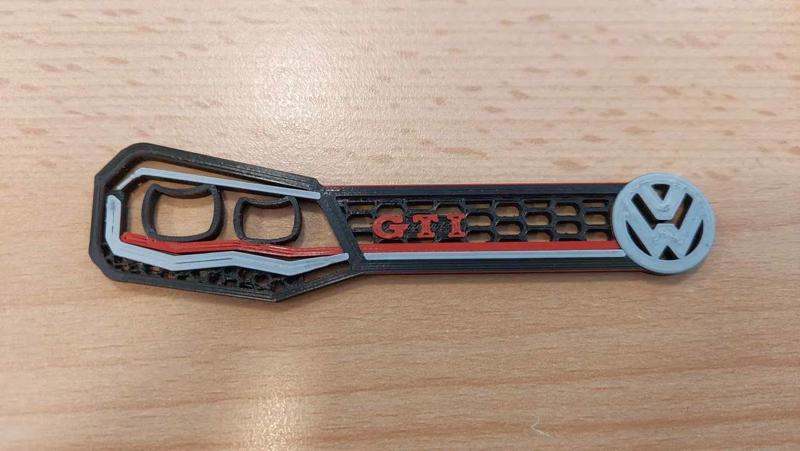 VW Polo 6 GTI - (9,6cm) klíčenka   