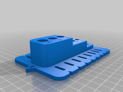 Drilling guide block