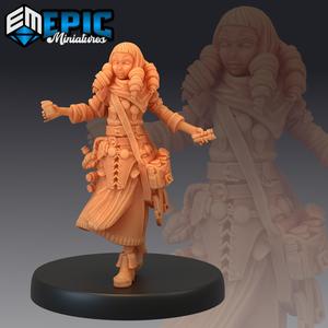Female Alchemist Supplies / Alchemy Master / Mystical Villager / Human Character