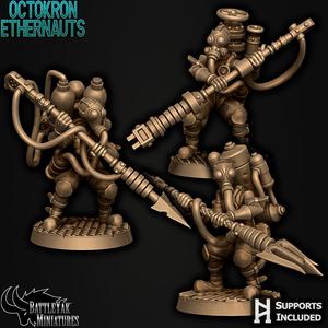 Ethernaut Dive-Drudges with Long Weapons