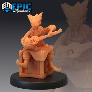 Halfling Inventor Barnabas Repairing / Male Gnome Wildling / Steampunk Tech Character
