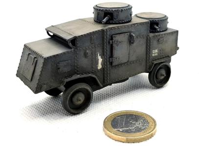WW1 US Armored Car Jeffery Clean & Destroy - Files Pre-supported