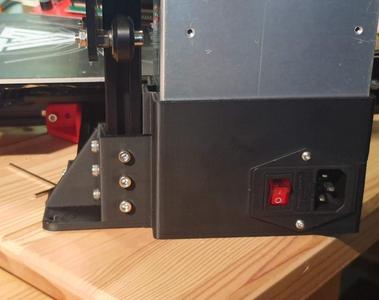 Z-Brace + PSU Holder for Tevo Tarantula