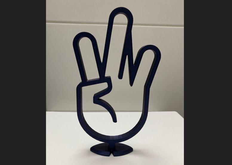West Coast Hand Sign Stand