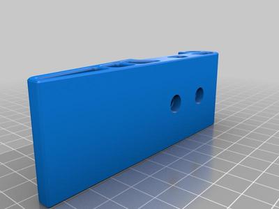 Mini Sanding Block with Horizontally Oriented Tension Knob