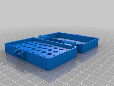Storage for 1/4 Hex Bits Short and Long