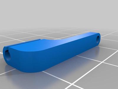 Snap link clevis for 2mm pushrod