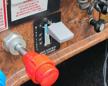 Cessna 172 RG Flaps Lever