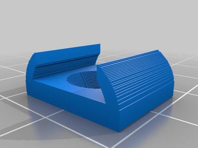 (3D Slash) LED_with_cover_and_zip_tie