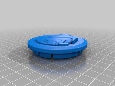 VW fast rabbit 66mm wheel cap