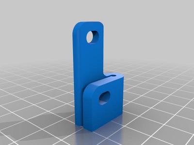 Layer Cooling Tube Mount for Modix, 2.3 dia Tube, Right Hand